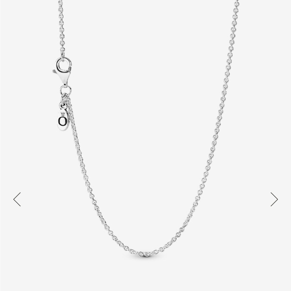 Pandora Silver Chain Necklace Chain 23 Inch